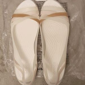 New Isabella Huarache Sandal  Oyster size 11
